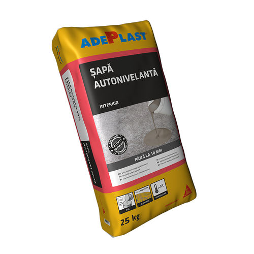 Mortier autolissant - SA    - AdePlast - pour chape / polymère / minéral