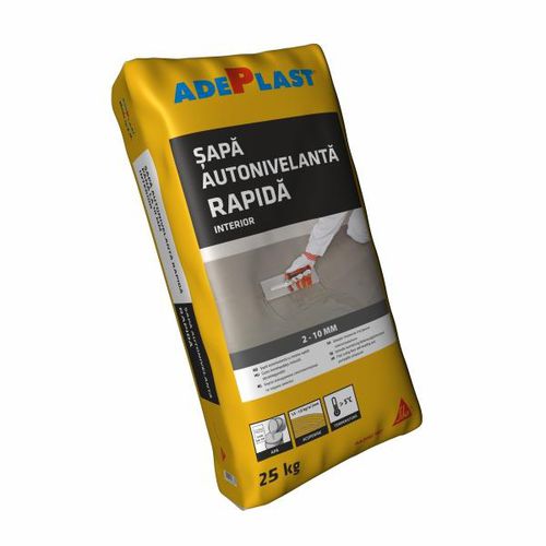 Mortier autolissant - SAR - AdePlast - pour chape / polymère / minéral