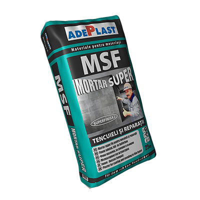 Mortier de réparation - MSF  - AdePlast - de finition / pour plaque de plâtre / de ciment