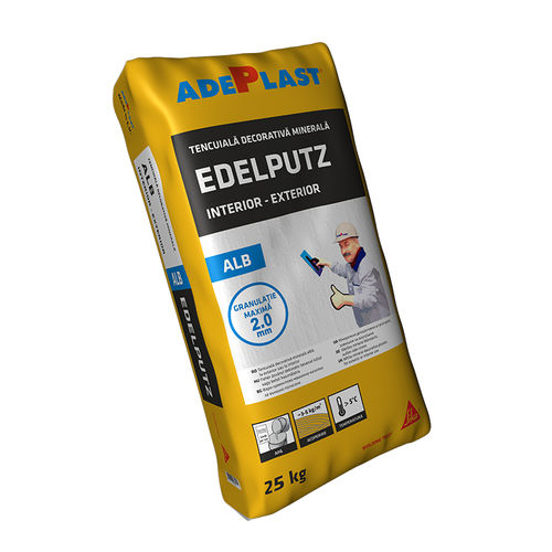Plâtre de finition - EDELPUTZ  - AdePlast - résistant aux intempéries / fortement adhésif