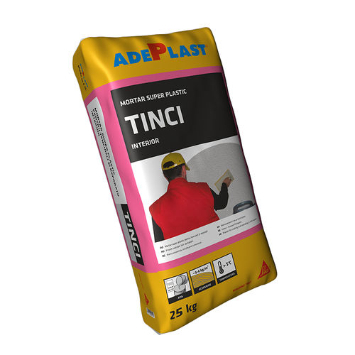 Mortier de réparation - TINCI  - AdePlast - de finition / pour plaque de plâtre / de ciment