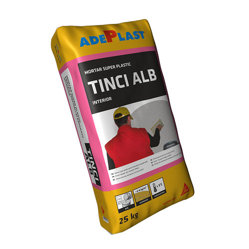 Mortier de réparation - TINCI ALB  - AdePlast - de finition / pour plaque de plâtre / de ciment