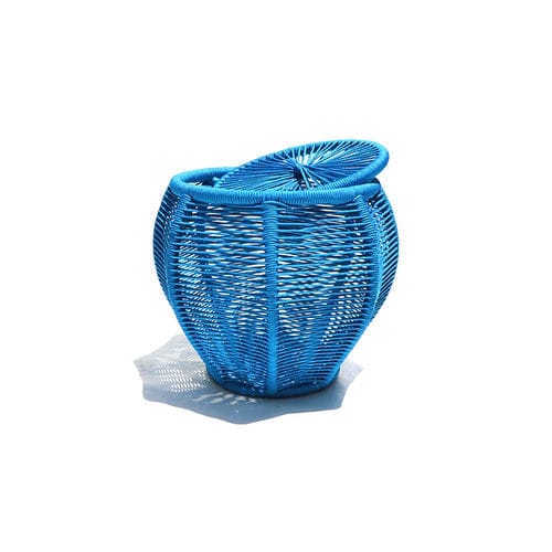 Panier à linge en acier - CARAMBOLA  - Sergio J. Matos - en corde