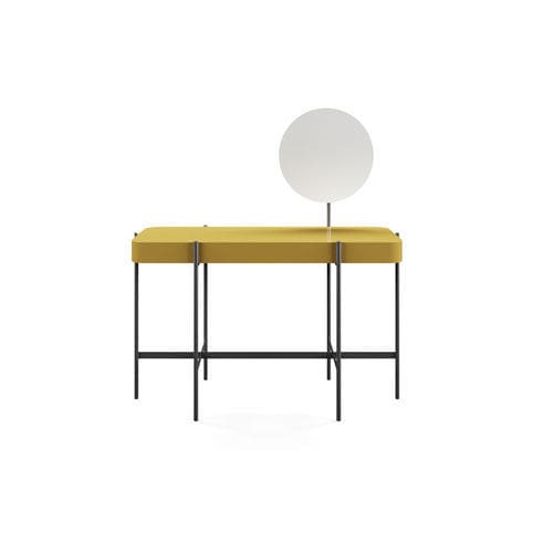 Coiffeuse contemporaine - Caillou - LIU JO Living - en MDF laqué / en frêne