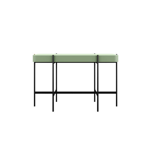 Bureau sur pied - Caillou - LIU JO Living - contemporain / en noyer / en MDF laqué