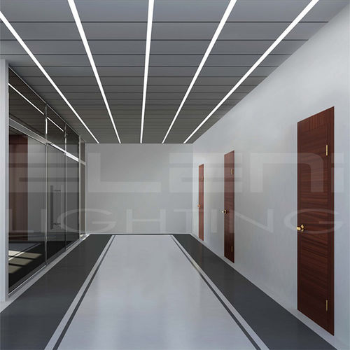Profil éclairant encastrable - EL118 - Eleni LIGHTING - au plafond / à LED / en polystyrène extrudé