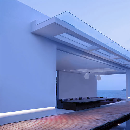 Profilé de finition pour éclairage à LED - EL2102 - Eleni LIGHTING - en polystyrène expansé PSE / pour cloison / pour façade
