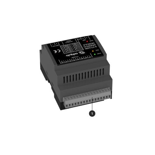 Module de contrôle pour système domotique - ADQUIO 8 PT1000 - Adquio - de température / sur rail DIN / Modbus RTU