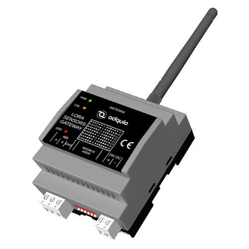 Module d'interface passerelle - ADQUIO LORA  - Adquio - sur rail DIN / pour installation domotique / sans fil