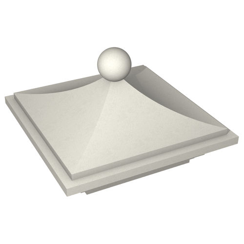 Couvertine en polystyrène expansé PSE - EDCP-07 - Eleni Decor - pour pilier