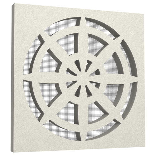 Grille de ventilation décorative - EDG-02 - Eleni Decor - en polystyrène / carrée / d'extérieur