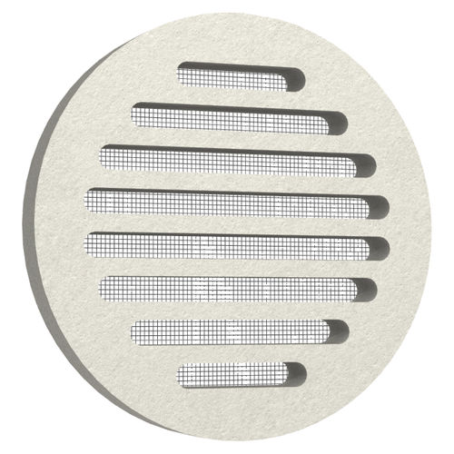 Grille de ventilation décorative - EDG-13 - Eleni Decor - en polystyrène / ronde / d'extérieur