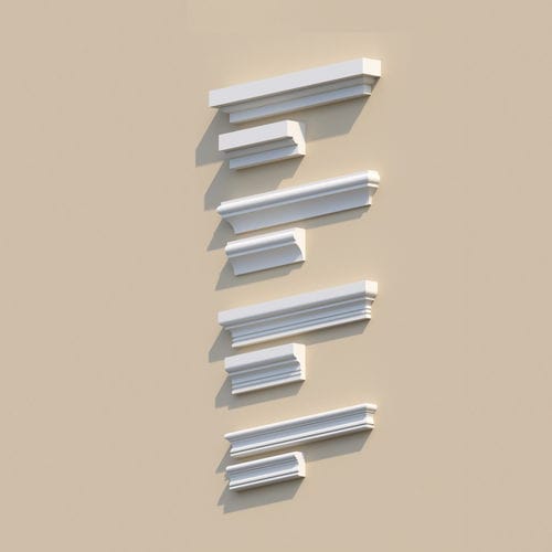Contour de fenêtre en polystyrène expansé PSE - EDCF series - Eleni FIX