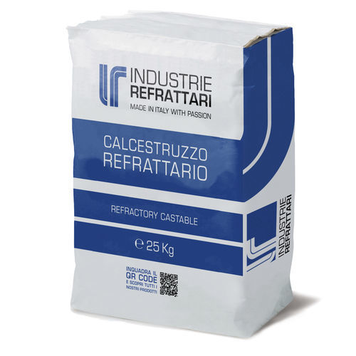 Béton réfractaire - Industrie Refrattari Srl - à l'alumine / haute performance / à durcissement rapide