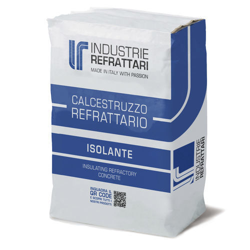 Béton réfractaire - Industrie Refrattari Srl - léger / d'argile expansé / de granulats légers