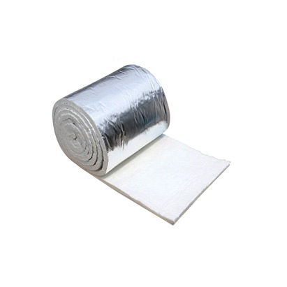 Isolant revêtu de feuille d'aluminium - Industrie Refrattari Srl - thermique / en fibre biosoluble / en rouleau