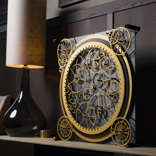 Horloge classique - TM SOLARIS - The Moving Mechanics Company AG - de table / analogique / en métal