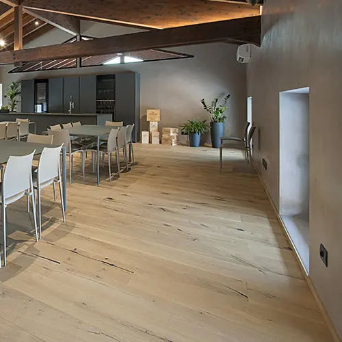 Parquet contrecollé - XILEMA - PARCHETTIFICIO GARBELOTTO - en chêne / brossé / préverni