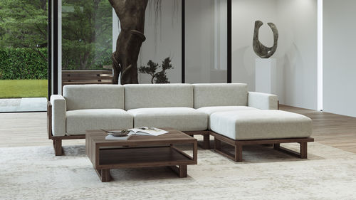 Canapé modulable - PLATFORM - Model No. Furniture - contemporain / en chêne / en noyer