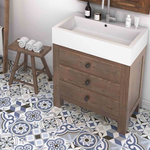 Carrelage d'intérieur - MATANZAS - MAYOLICA - mural / au sol / en porcelaine
