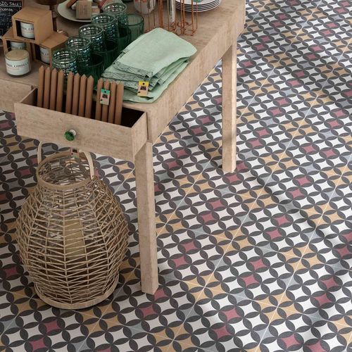 Carrelage en porcelaine - SANTIAGO - MAYOLICA - mat / d'intérieur / de salon