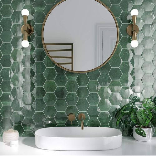 Tomette en porcelaine - ARTISAN - CERAMICA RIBESALBES - mate / brillante / d'intérieur
