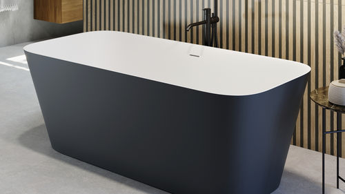 Baignoire en îlot - VOSTOK - ZENON SMART SOLID SURFACE - pour habitat / en Solid Surface / contemporaine