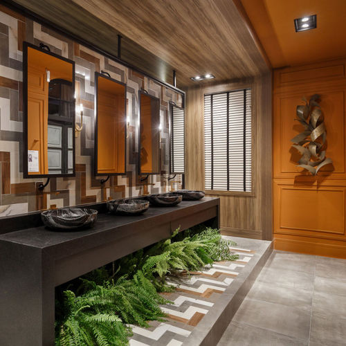 Panneau mélaminé d'ameublement - NOGAL MÁLAGA DESIGN - Berneck - de construction / pour cuisine / pour salle de bain