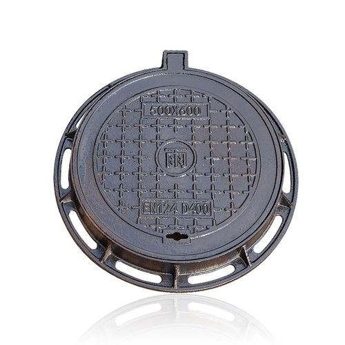 Couvercle de regard en fonte - SEWER - Hebei Zhenhan Casting Co.,Ltd - rond / à couvercle intégré
