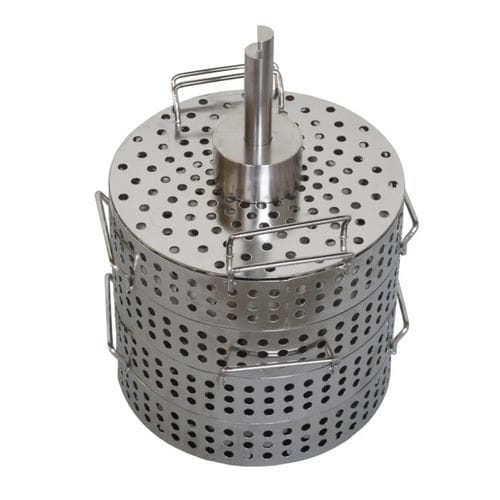 Corbeille à fruits en acier inoxydable - DE DANIELI S.a.s - professionnelle