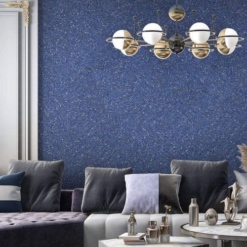 Revêtement mural pour intérieur - B45  - BELKA - en coton / texturé / intissé