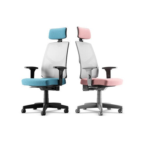 Chaise de bureau contemporaine - Yon - Cavaletti S/a - d'intérieur / en résille / en polyester