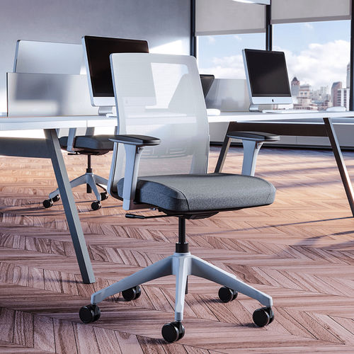 Chaise de bureau contemporaine - Moov - Cavaletti S/a - d'intérieur / en résille / en polyester