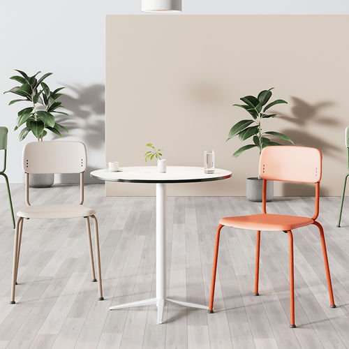Chaise contemporaine - Joy - Cavaletti S/a - d'intérieur / en polypropylène / avec piètement en acier peint