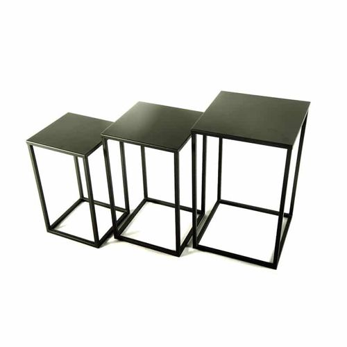 Piédestal contemporain - Tertio(S) - SAS Socles et Supports - en acier / sur mesure / pour sculpture