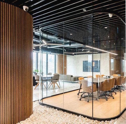 Cloison amovible - ALNOPLAN G50 - ALN Office - Altinbölme Partition Wall - modulaire / vitrée / en bois