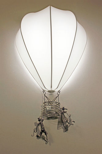 Applique murale design original - SCONCE BALLOON - ARTBUZ creative workshop - d'intérieur / en verre / en métal