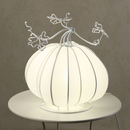 Lampe de table - SMALL PUMPKIN - ARTBUZ creative workshop - en métal / en tissu / design original