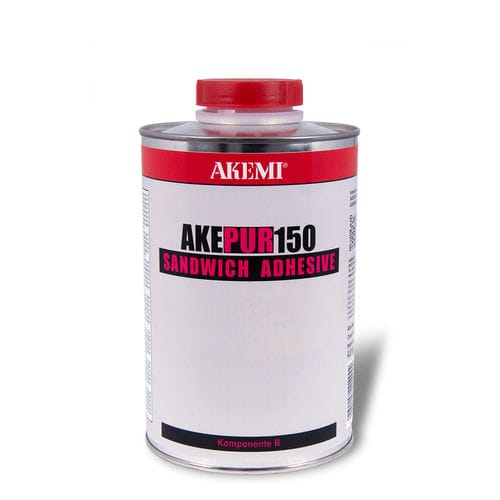 Colle en pâte de fixation - AKEPUR 150  - Akemi - en PVC / pour ciment / pour bois