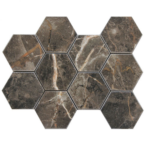 Mosaïque en céramique - ARAMIS - Monopole - brillante / d'intérieur / de salle de bain