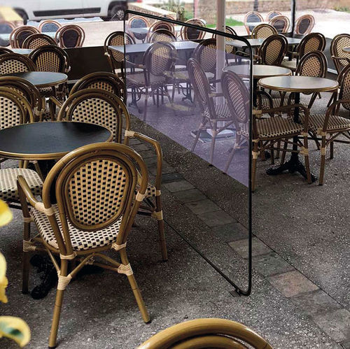 Séparateur d'espace en aluminium - SPR150PVC - Conva - en PVC / professionnel / pour terrasse