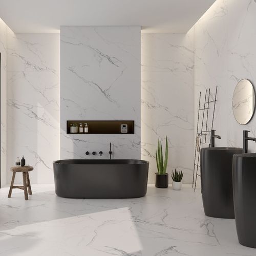 Carrelage en marbre - XT. STILL - Prissmacer - brillant / d'intérieur / de salle de bain