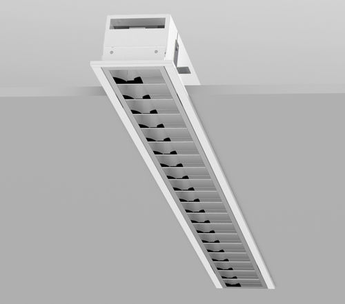 Luminaire encastrable au plafond - TL-T8 - pti-lighting - fluorescent / rectangulaire / IP20
