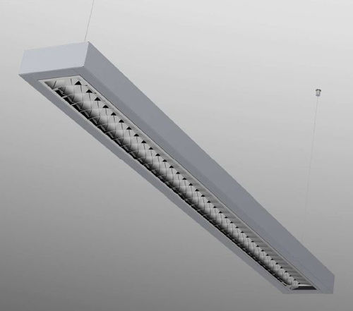 Luminaire à suspension - TL-8 - pti-lighting - fluorescent / rectangulaire / IP20
