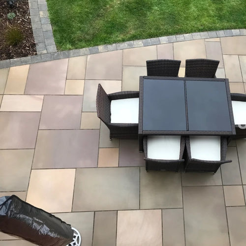 Pavage en grès - RAJ - Uway Stone India Pvt Ltd - d'extérieur / de jardin / lisse