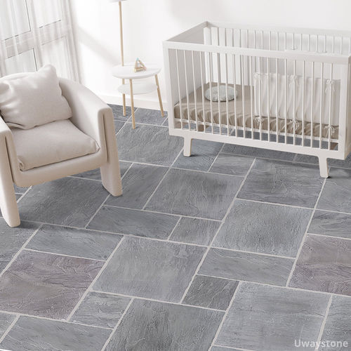 Carrelage en grès - KANDLA - Uway Stone India Pvt Ltd - mat / antique / d'intérieur