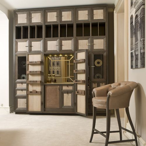 Meuble minibar contemporain - D1494 - ANNIBALE COLOMBO - en bois / résidentiel