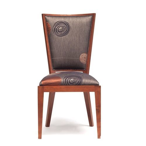 Chaise de salle à manger contemporaine - B1250  - ANNIBALE COLOMBO - d'intérieur / en tissu / en cerisier