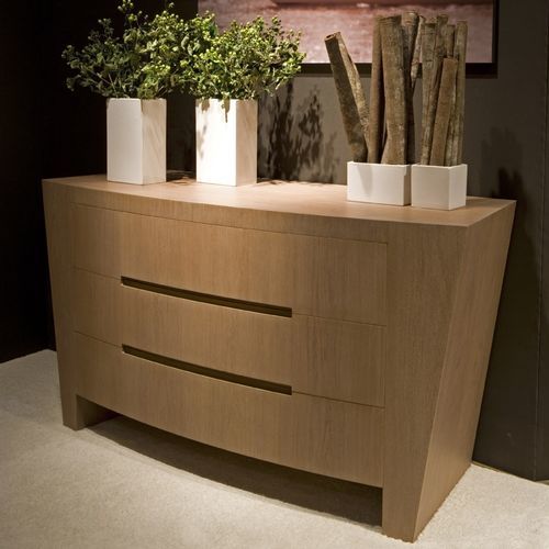 Commode contemporaine - H1397 - ANNIBALE COLOMBO - en bois / avec tiroir / sur mesure