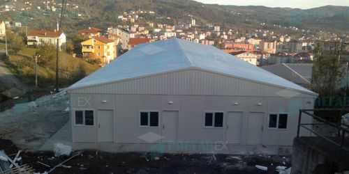 Bâtiment préfabriqué - 238  - prefabex - modulaire / en bois / ossature bois